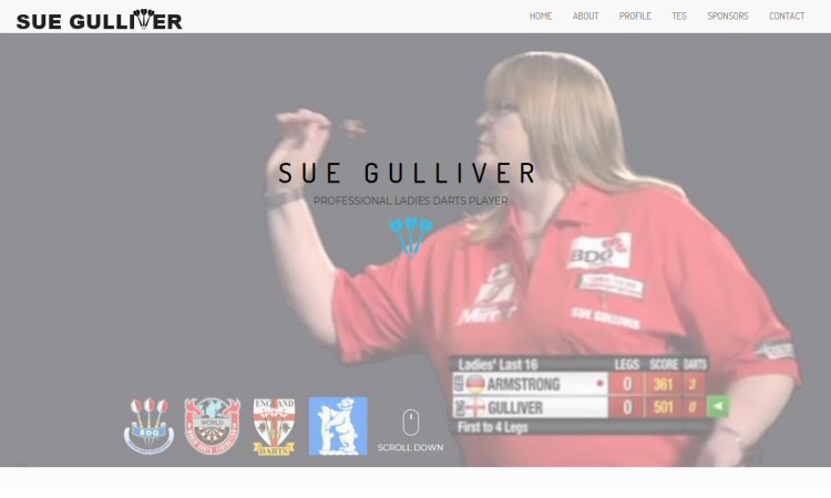 Sue Gulliver - Professional Darts Player
