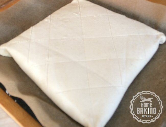 Russian Fish Pie Reversed Diamond Cut